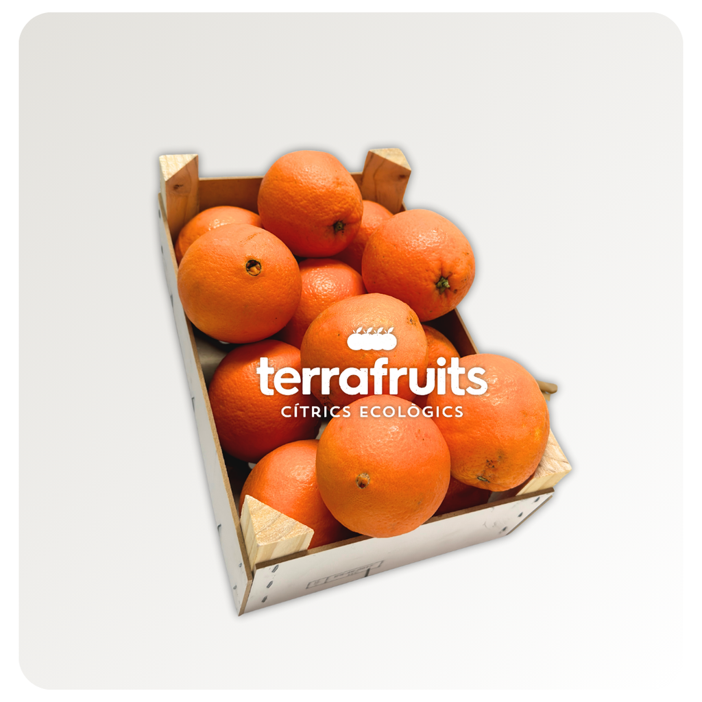 Caja mixta de naranjas de mesa BIO: navelinas, Lane-late y Chislett
