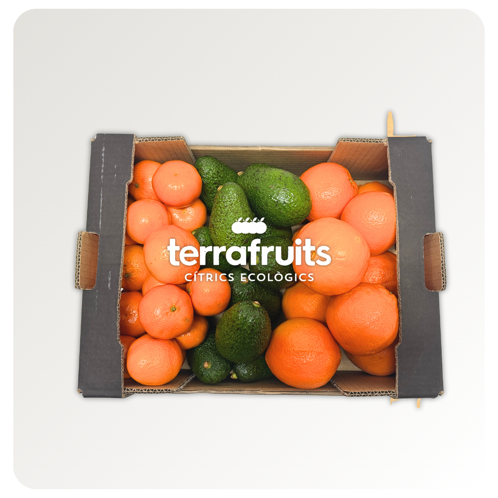 Caja Mixta BIO Mandarinas, Naranjas de mesa y Aguacates