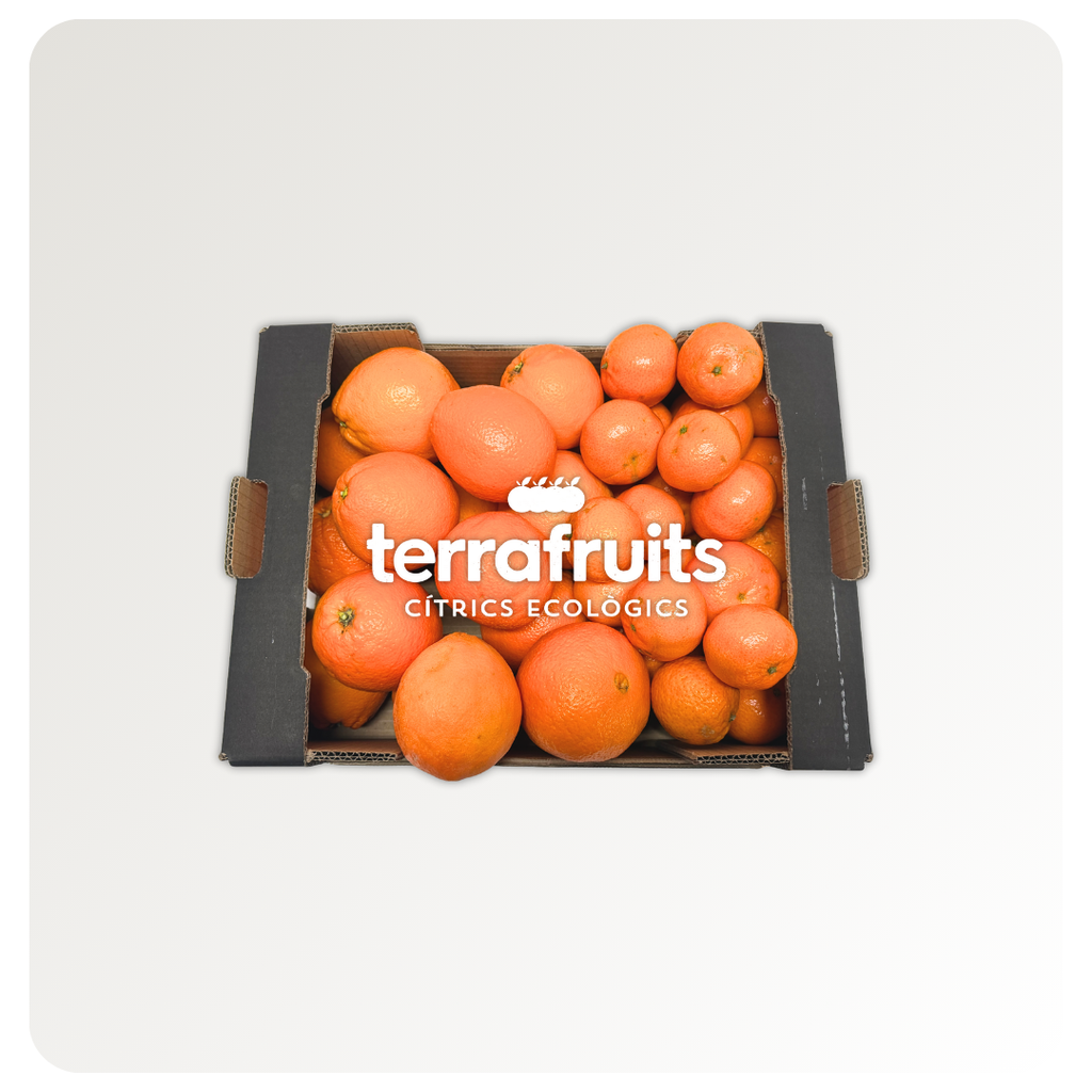 Caja Mixta BIO de Mandarinas y Naranjas de mesa y zumo