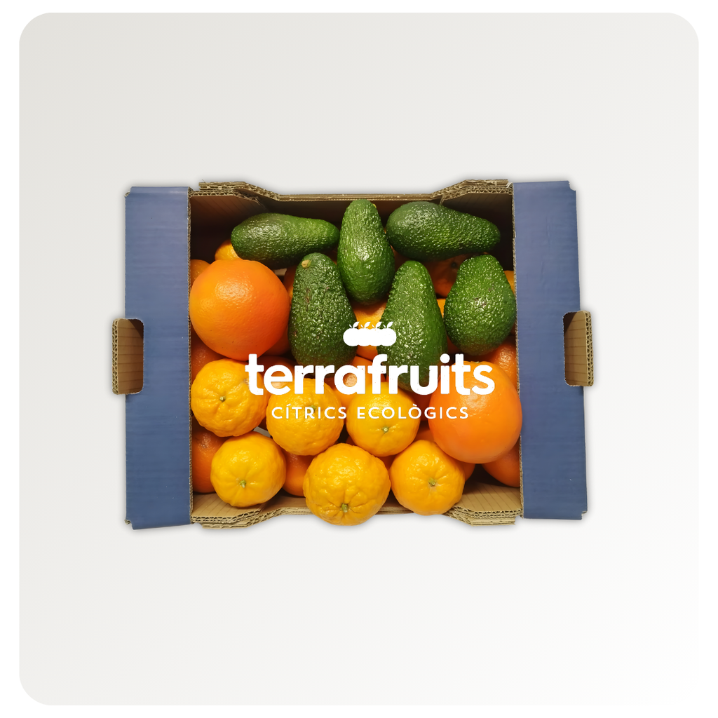 Caja Mixta BIO Gold Nugget, Naranjas de mesa y Aguacates