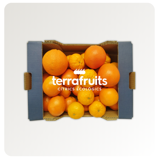 Caja Mixta de Golden Nugget  BIO y Naranjas de mesa y zumo BIO